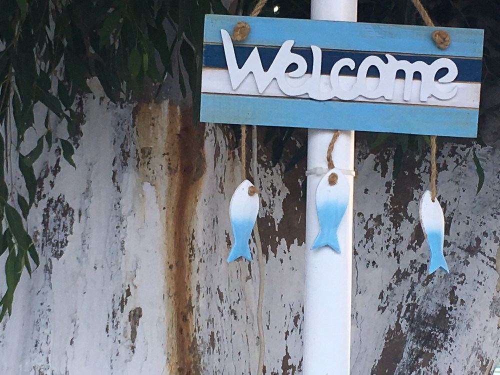 Always a welcome in Vassiliki